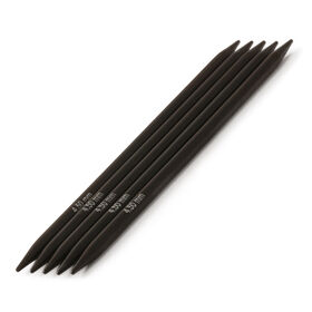 Strumpfstricknadel Nera Ebenholz St. 4,5/15cm von Lana Grossa