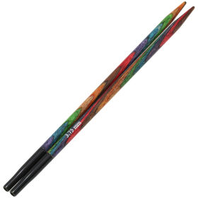Nadelspitzen Vario Design-Holz Multicolor St. 3,75 von Lana Grossa