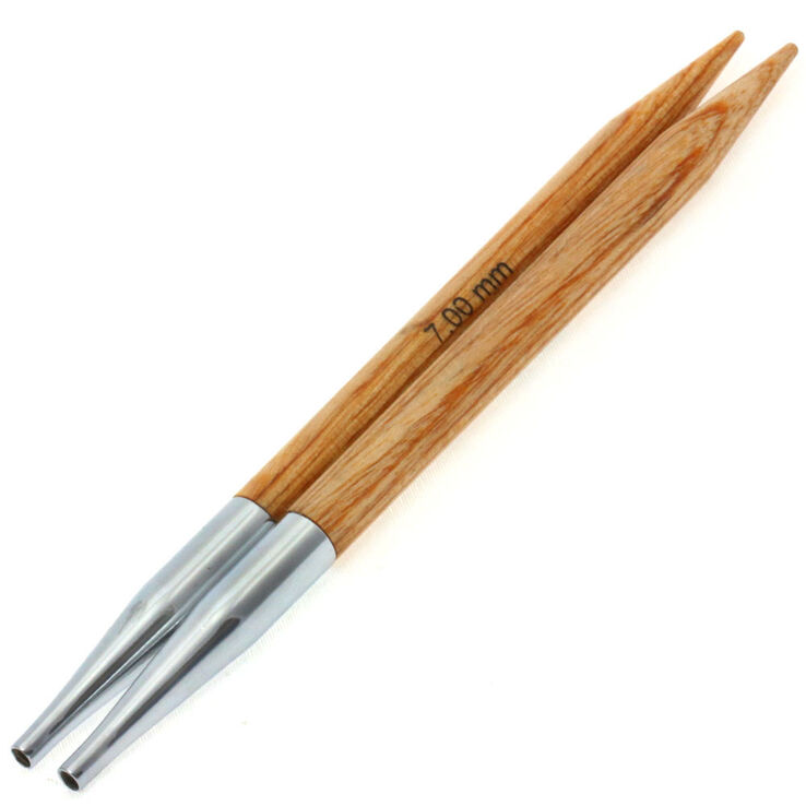 Nadelspitzen Vario Design-Holz Natur St. 7,0 - von Lana Grossa