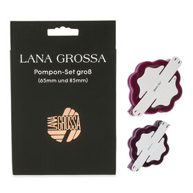 Pompon-Set groß von Lana Grossa