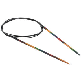 Rundstricknadel Design-Holz Multicolor St. 3,0/100cm von Lana Grossa
