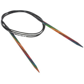 Rundstricknadel Design-Holz Multicolor St. 4,5/100cm von Lana Grossa