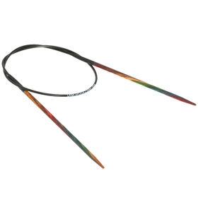 Rundstricknadel Design-Holz Multicolor St. 2,5/40cm  von Lana Grossa