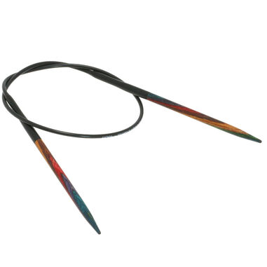 Lana Grossa Rundstricknadel Design-Holz Multicolor St. 4,0/40cm