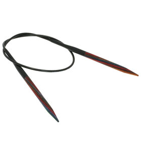 Rundstricknadel Design-Holz Multicolor St. 4,5/40cm von Lana Grossa