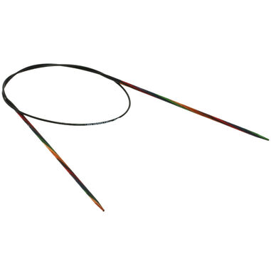 Lana Grossa Rundstricknadel Design-Holz Multicolor St. 2,5/60cm