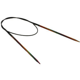 Rundstricknadel Design-Holz Multicolor St. 3,5/60cm  von Lana Grossa