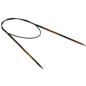 Rundstricknadel Design-Holz Multicolor St. 3,75/60cm von Lana Grossa
