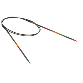Rundstricknadel Design-Holz Multicolor St. 2,5/80cm  von Lana Grossa