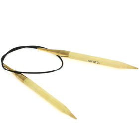 Rundstricknadel Bambus St. 10,0/60cm von Lana Grossa
