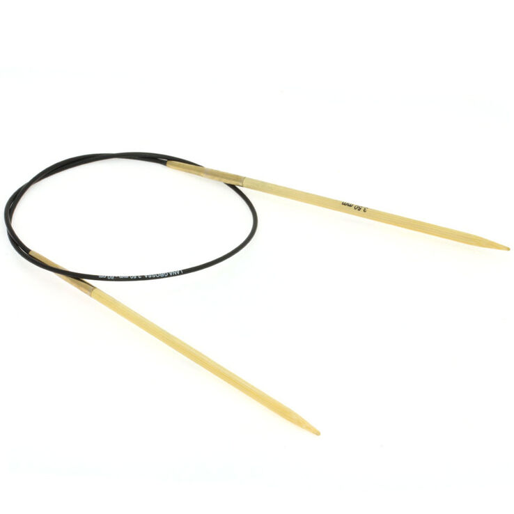 Rundstricknadel Bambus St. 3,5/60cm - von Lana Grossa