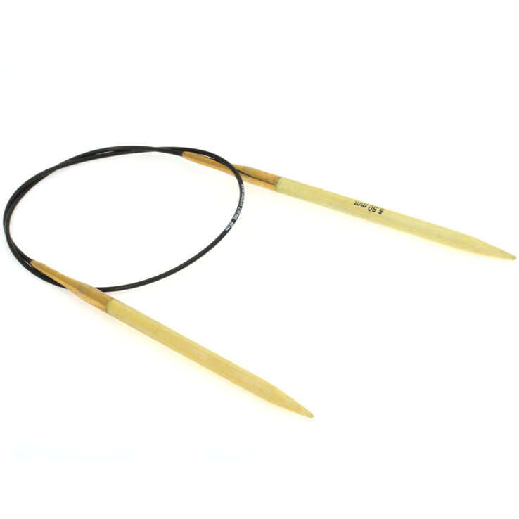 Rundstricknadel Bambus St. 5,5/60cm - von Lana Grossa