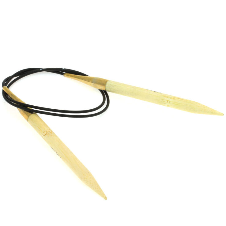 Rundstricknadel Bambus St. 9,0/80cm - von Lana Grossa