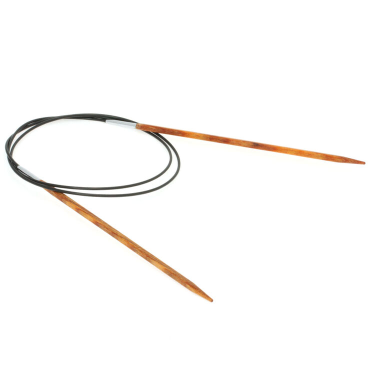 Rundstricknadel Design-Holz Quattro St. 3,5/80cm - von Lana Grossa