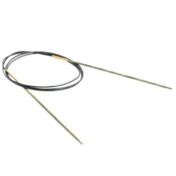 Rundstricknadel Design-Holz Signal St. 2,0/100cm - von Lana Grossa