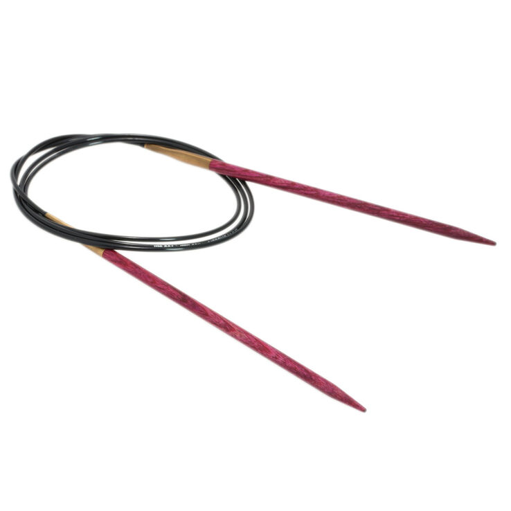Rundstricknadel Design-Holz Signal St. 4,0/100cm - von Lana Grossa