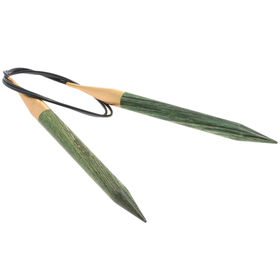 Rundstricknadel Design-Holz Signal St. 12,0/80cm von Lana Grossa