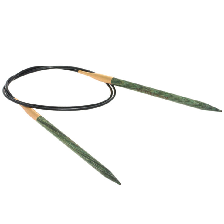Rundstricknadel Design-Holz Signal St. 5,5/80cm - von Lana Grossa