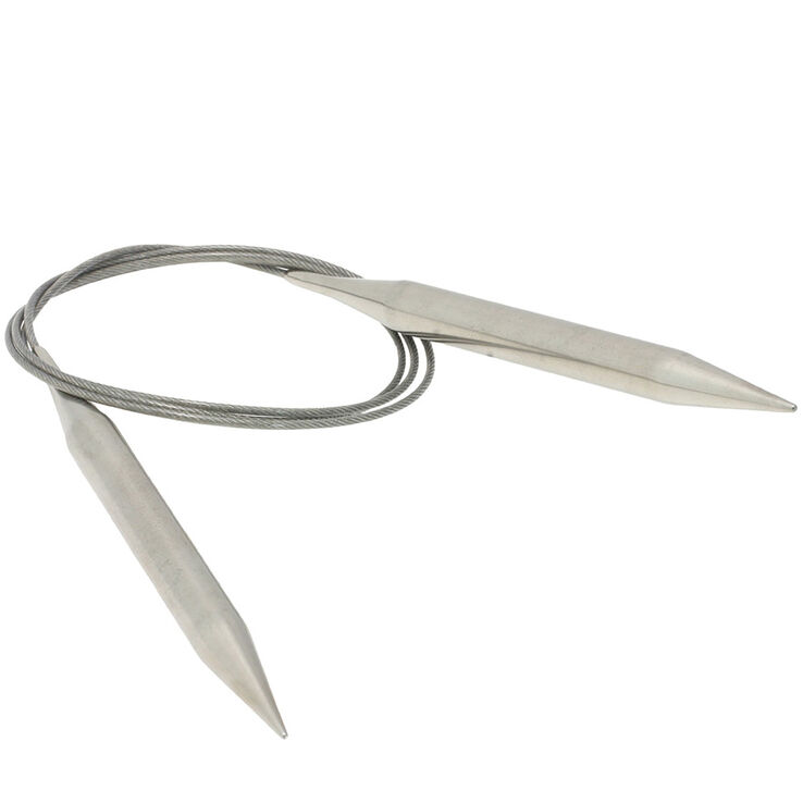 Rundstricknadel Edelstahl St. 10,0/100cm  - von Lana Grossa