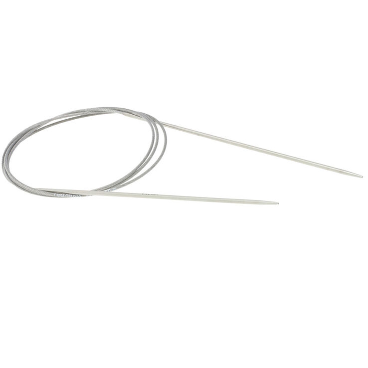 Rundstricknadel Edelstahl St. 2,0/100cm - von Lana Grossa