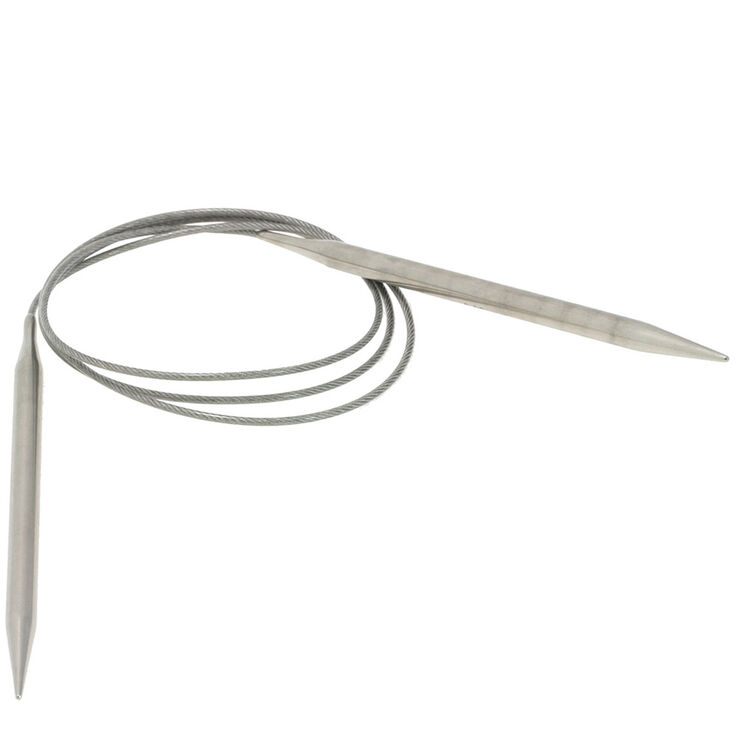 Rundstricknadel Edelstahl St. 6,0/100cm - von Lana Grossa