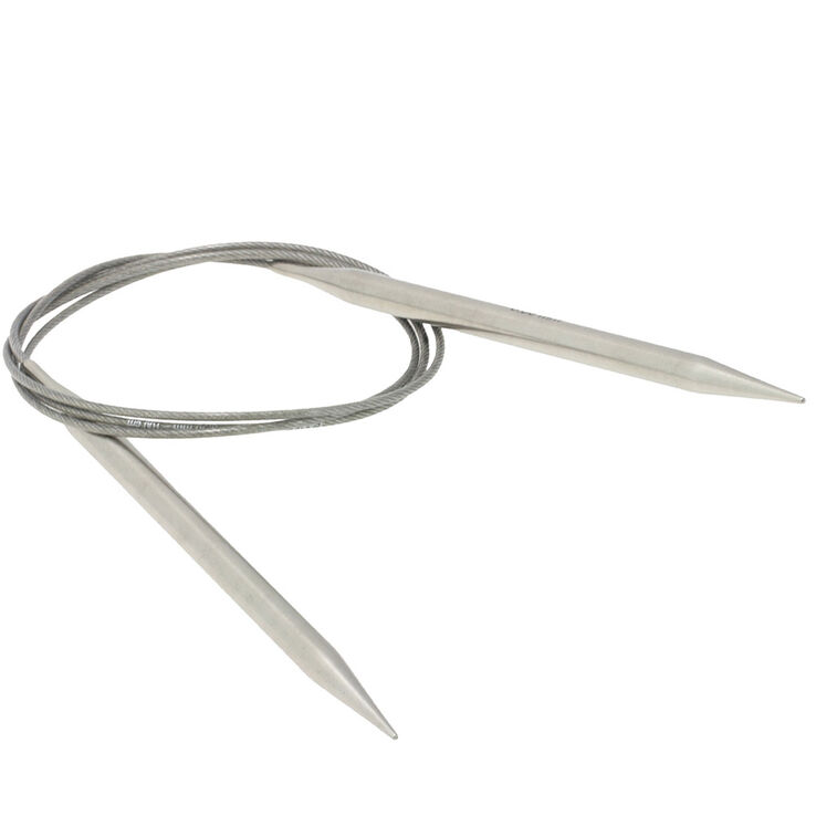 Rundstricknadel Edelstahl St. 6,5/100cm - von Lana Grossa