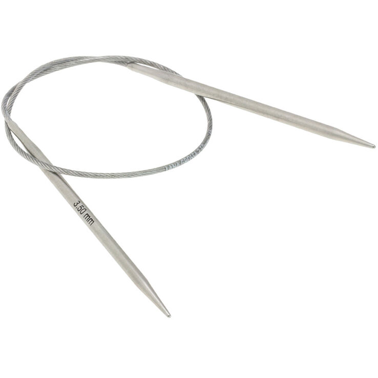 Rundstricknadel Edelstahl St. 3,5/40cm - von Lana Grossa