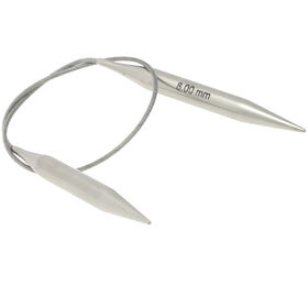 Rundstricknadel Edelstahl St. 8,0/40cm  von Lana Grossa