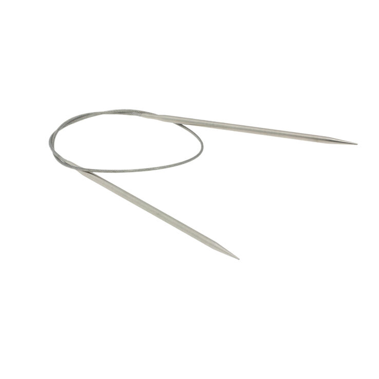 Rundstricknadel Edelstahl St. 4,5/60cm - von Lana Grossa