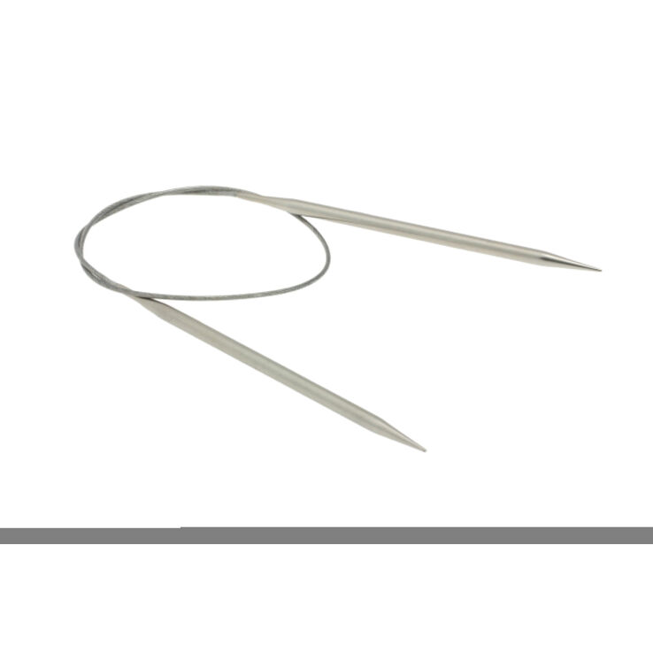 Rundstricknadel Edelstahl St. 5,0/60cm - von Lana Grossa