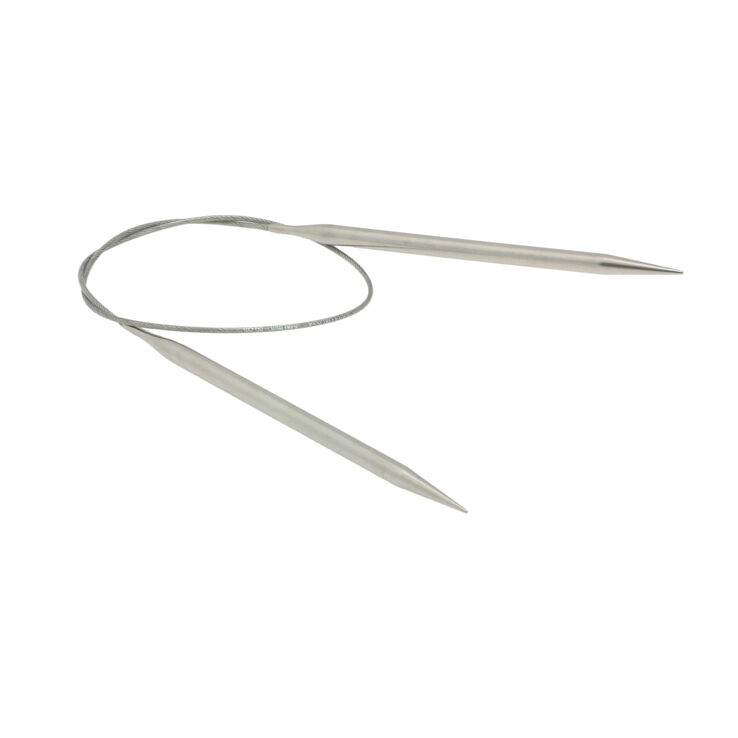 Rundstricknadel Edelstahl St. 6,0/60cm - von Lana Grossa