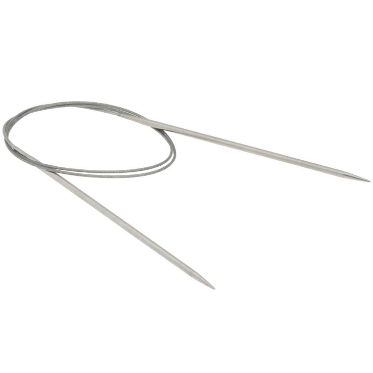 Rundstricknadel Edelstahl St. 3,5/80cm - von Lana Grossa