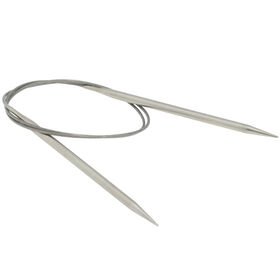Rundstricknadel Edelstahl St. 5,5/80cm  von Lana Grossa