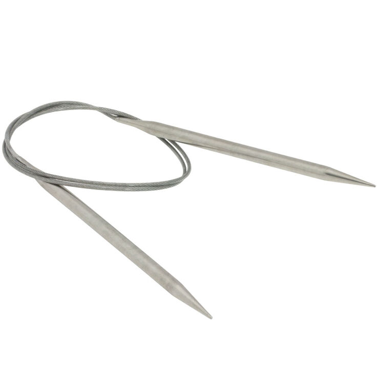 Rundstricknadel Edelstahl St. 6,0/80cm - von Lana Grossa