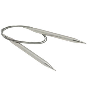 Rundstricknadel Edelstahl St. 8,0/80cm  von Lana Grossa