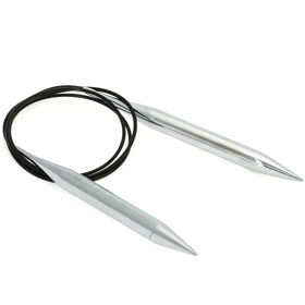 Rundstricknadel Messing St. 12,0/100cm von Lana Grossa