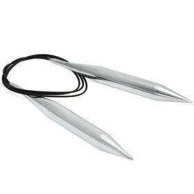 Rundstricknadel Messing St. 15,0/100cm von Lana Grossa