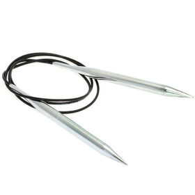 Rundstricknadel Messing St. 9,0/100cm von Lana Grossa