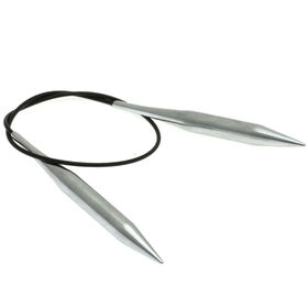 Rundstricknadel Messing St. 8,0/40cm von Lana Grossa