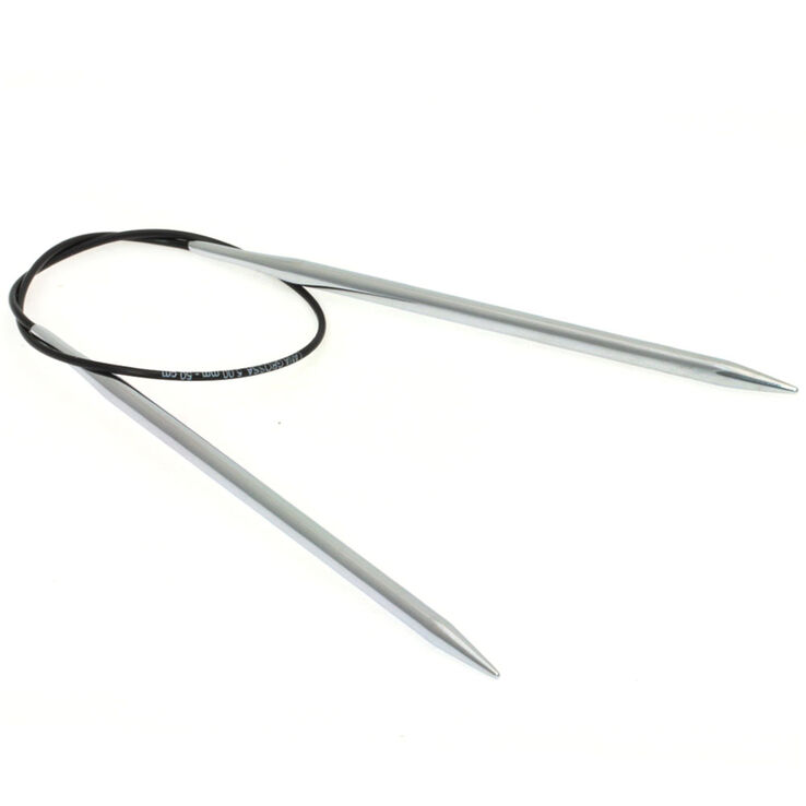 Rundstricknadel Messing St. 5,0/50cm - von Lana Grossa