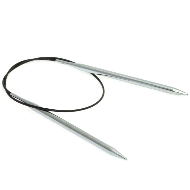 Rundstricknadel Messing St. 6,0/60cm - von Lana Grossa