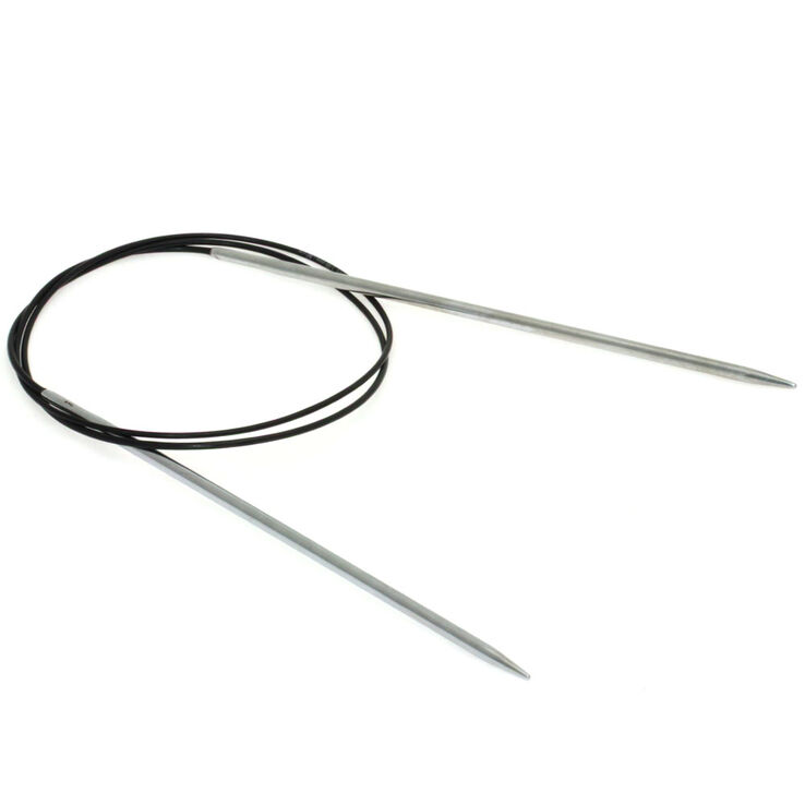 Rundstricknadel Messing St. 3,0/80cm - von Lana Grossa