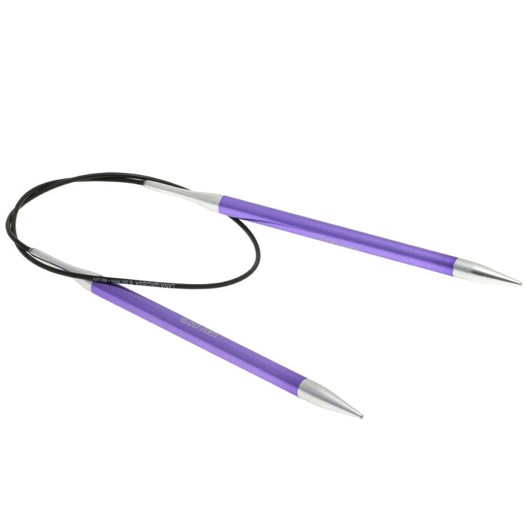 Rundstricknadel Aluminium Rainbow St. 6,5/40cm - von Lana Grossa