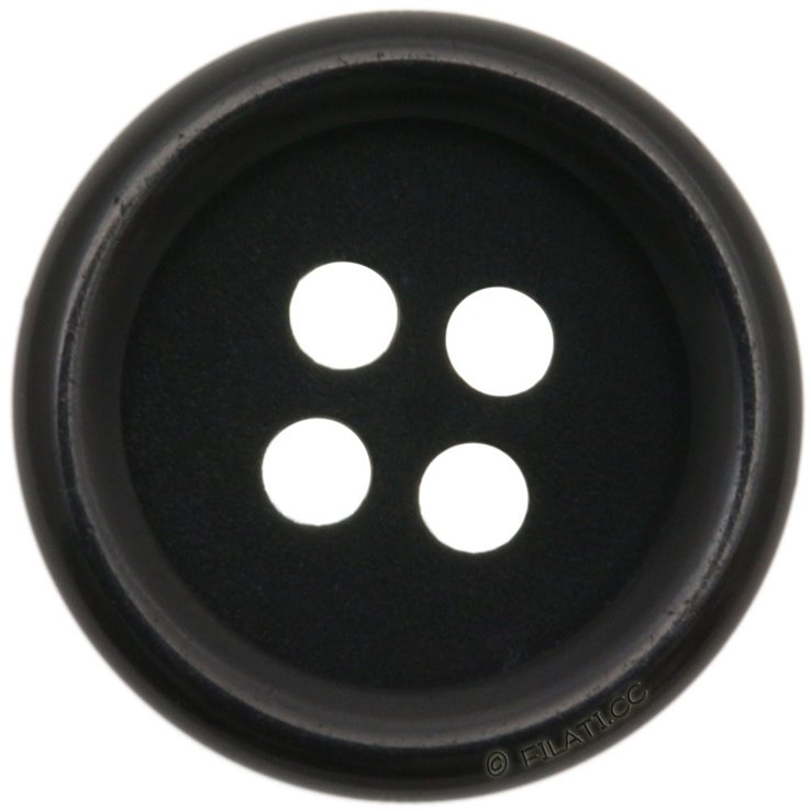 UNION KNOPF 27090/15mm | 80-Schwarz