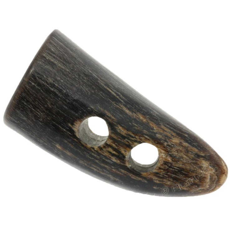 UNION KNOPF 35579/36mm | 22-Dunkelbraun meliert