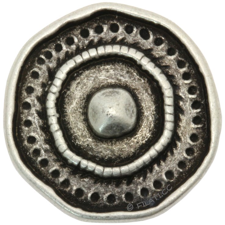 UNION KNOPF 43201/20mm | 83-Silber