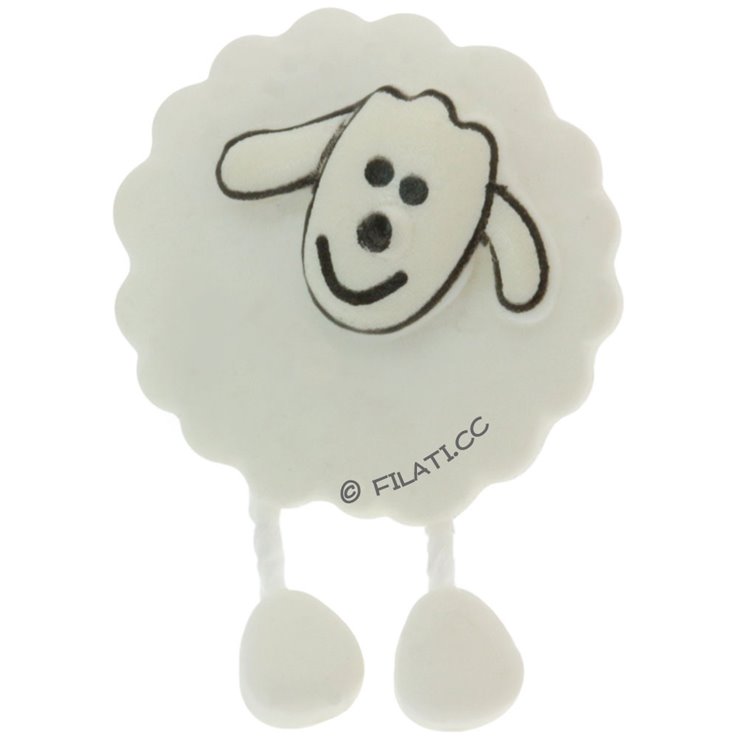 UNION KNOPF 44747/18mm | 012-Weiß