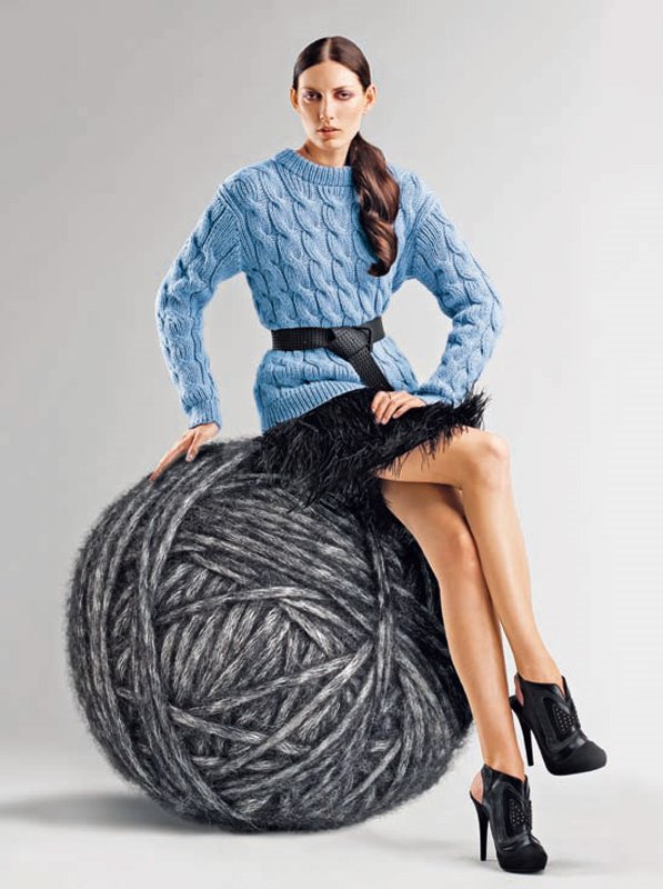 Zopfpulli BINGO von Lana Grossa