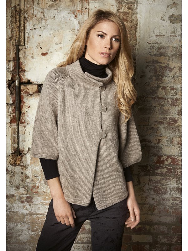 Lana Grossa RAGLANJACKE Cool Wool Alpaca