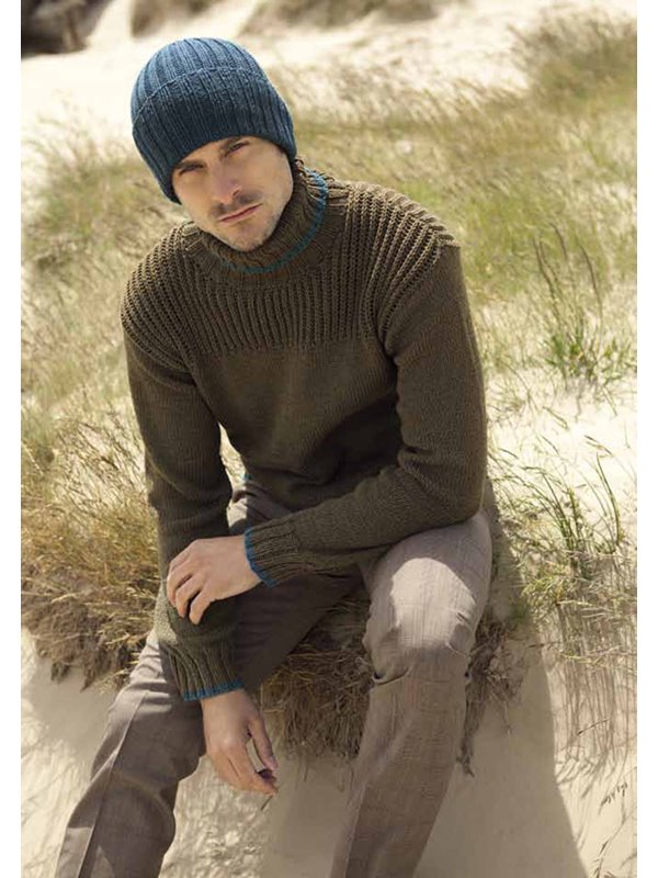 MÜTZE COOL WOOL Big Melange (GOTS) von Lana Grossa